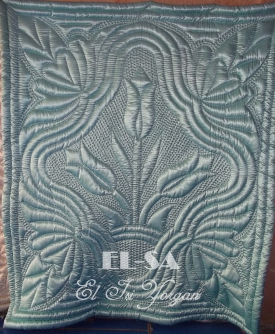 Buketlale Nakýþsýz el iþi Yorgan (Model 11)