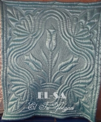 Buketlale Nakýþsýz el iþi Yorgan (Model 11)